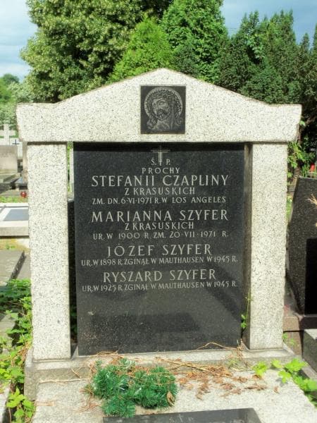Zdjęcie grobu Stefania Czaplina (2)