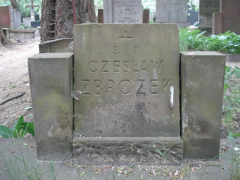 Zdjęcie grobu Czesław Zbrożek (1)