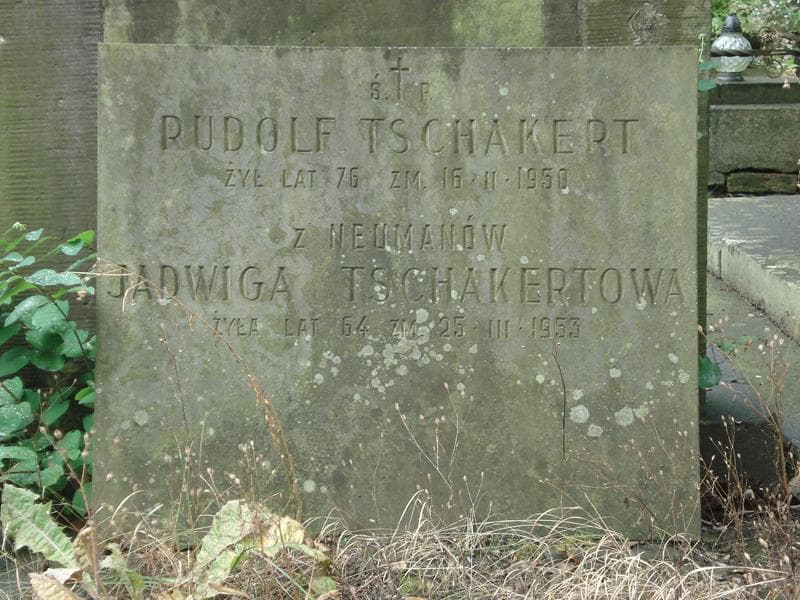 Zdjęcie grobu Rudolf Tschakert (2)