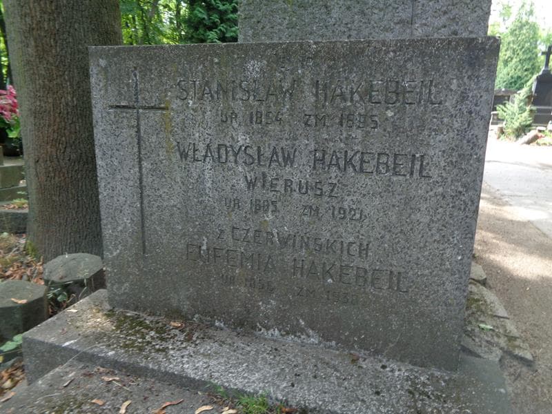 Zdjęcie grobu Stanisław Hakebeil (2)