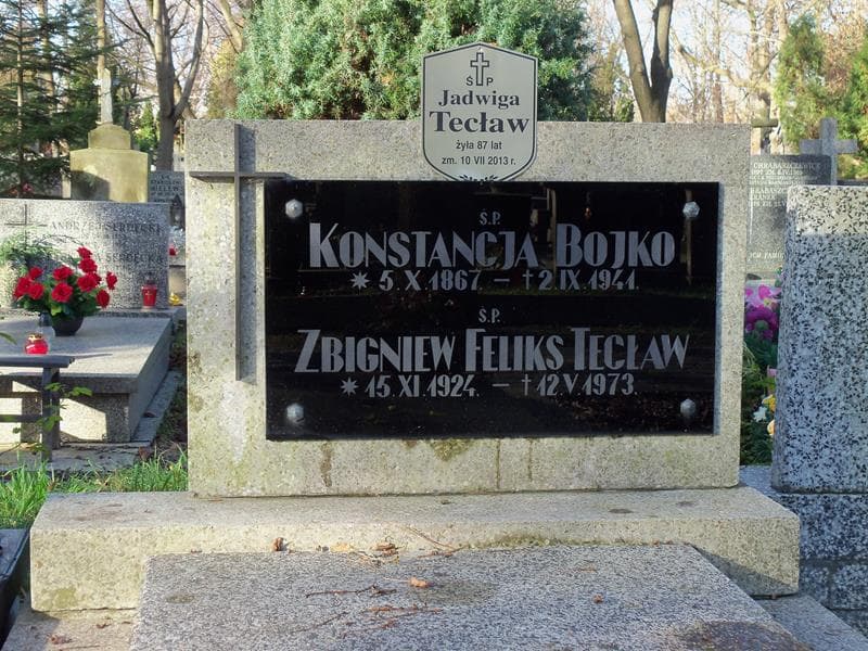 Zdjęcie grobu Jadwiga Tecław (2)