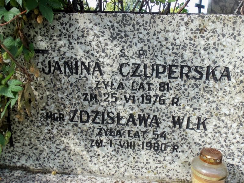 Zdjęcie grobu Janina Czuperska (2)