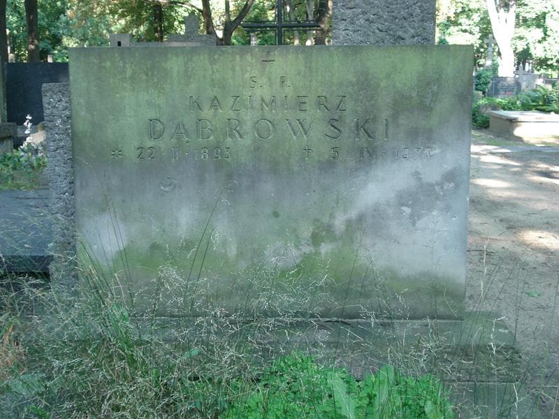 Zdjęcie grobu Kazimierz Dąbrowski (1)