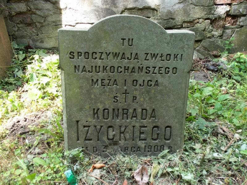 Zdjęcie grobu Konrad Iżycki (2)