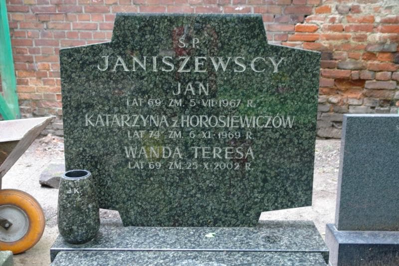 Zdjęcie grobu Wanda Teresa Janiszewska (2)