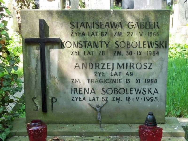 Zdjęcie grobu Stanisława Gabler (2)