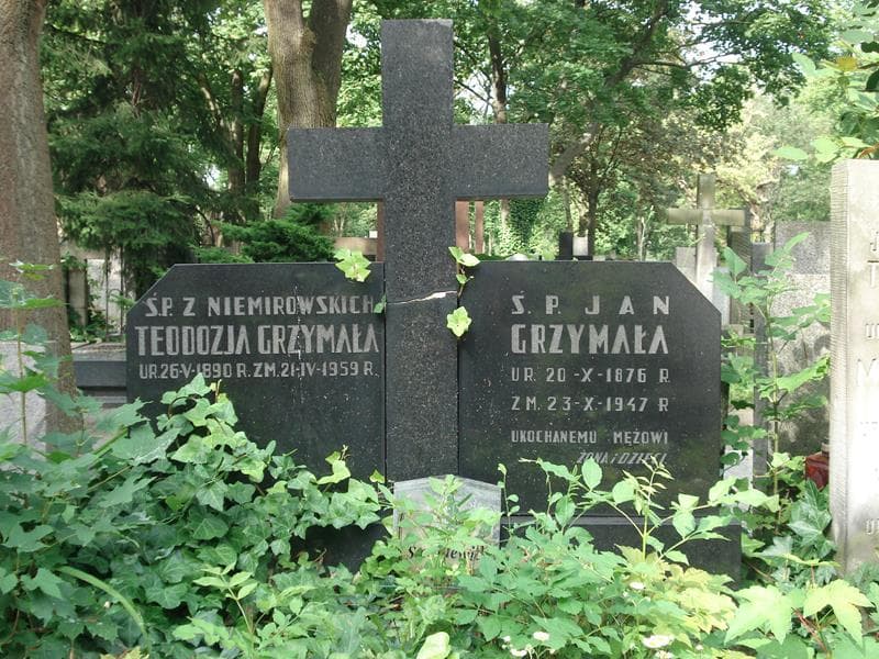 Zdjęcie grobu Jan Grzymała (2)