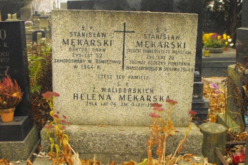 Zdjęcie grobu Helena Mękarska (2)