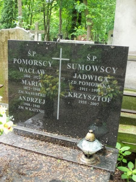 Zdjęcie grobu Andrzej Pomorski (2)