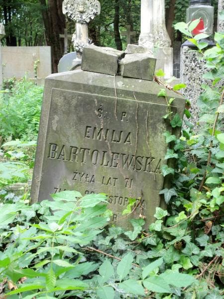 Zdjęcie grobu Emilja Bartolewska (1)