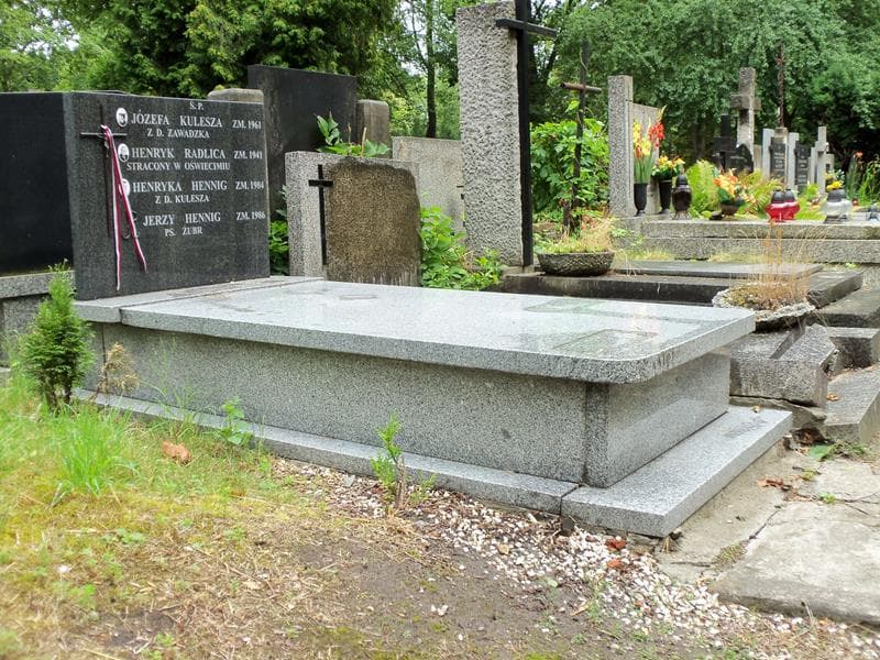 Zdjęcie grobu Henryka Hennig (1)