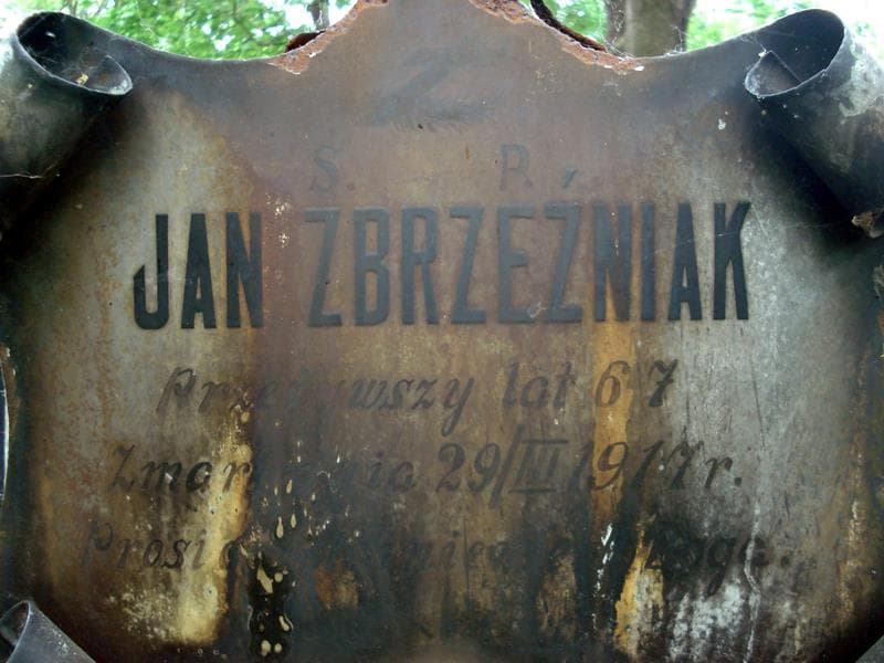 Zdjęcie grobu Jan Zbrzeźniak (2)