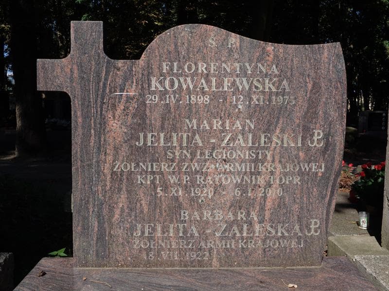 Zdjęcie grobu Marian Jelita-Zaleski (2)
