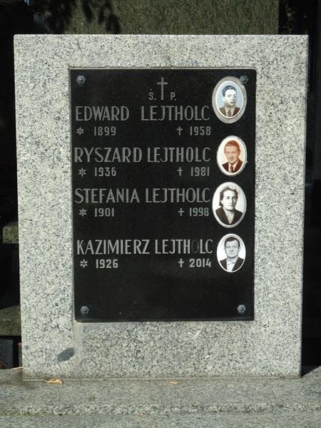 Zdjęcie grobu Edward Lejtholc (2)
