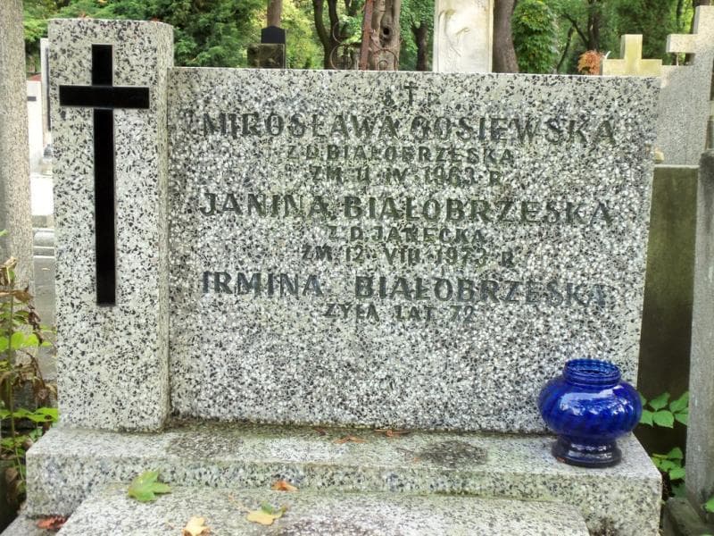 Zdjęcie grobu Irmina Białobrzeska (2)