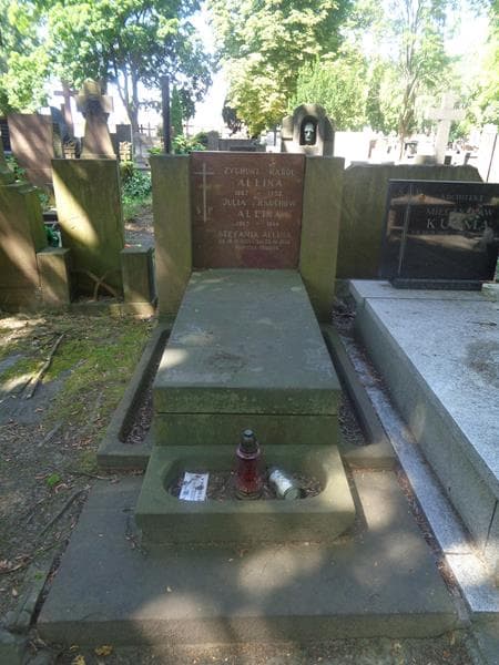 Zdjęcie grobu Zygmunt Karol Allina (1)