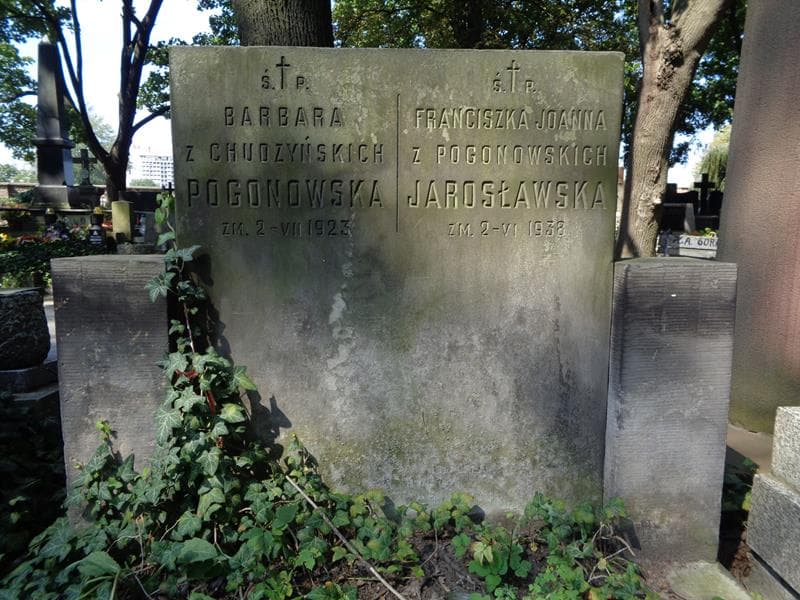 Zdjęcie grobu Franciszka Joanna Jarosławska (2)