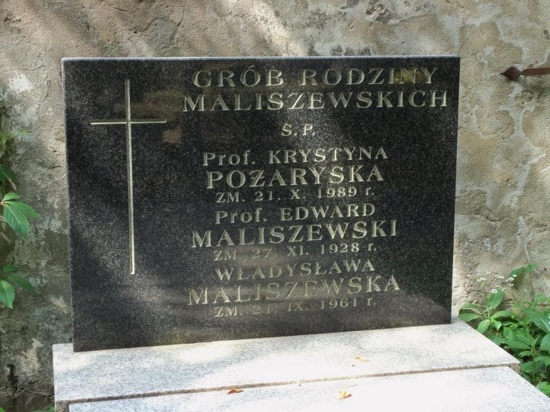 Zdjęcie grobu Władysława Maliszewska (2)