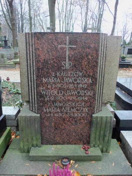 Zdjęcie grobu Maria Jaworska (2)