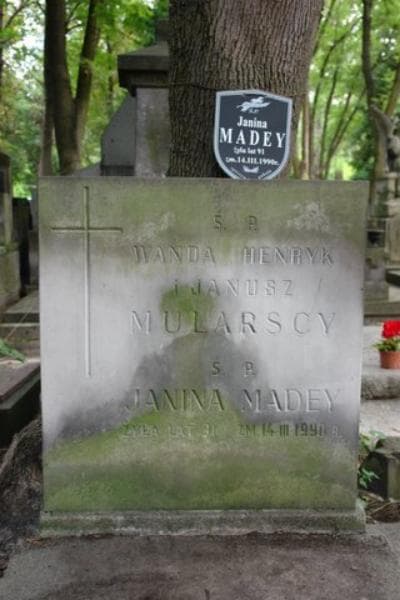 Zdjęcie grobu Janina Madey (2)