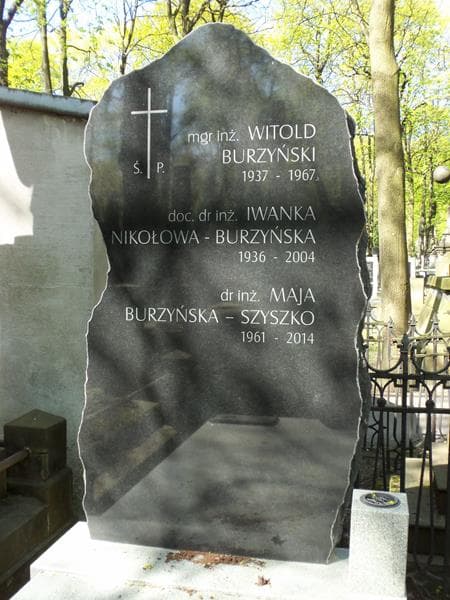 Zdjęcie grobu Witold Burzyński (2)