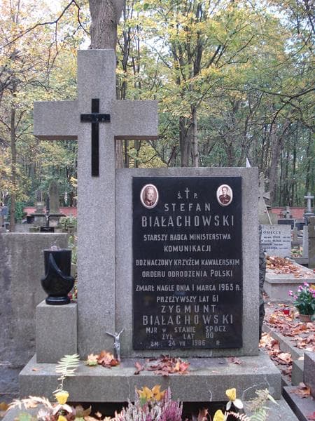 Zdjęcie grobu Stefan Białachowski (2)