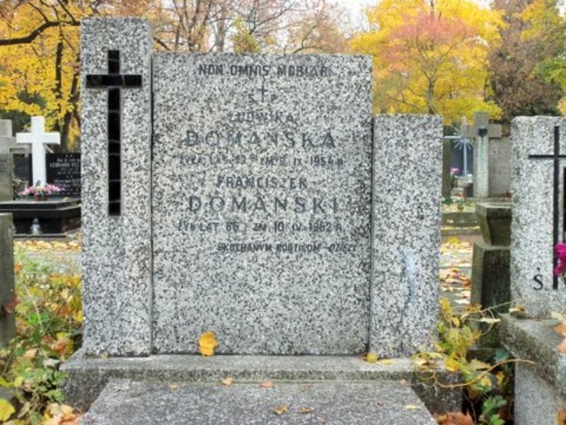 Zdjęcie grobu Ludwika Domańska (2)