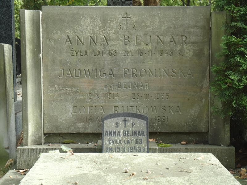 Zdjęcie grobu Anna Bejnar (2)