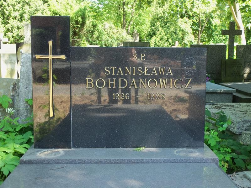 Zdjęcie grobu Stanisława Bohdanowicz (2)