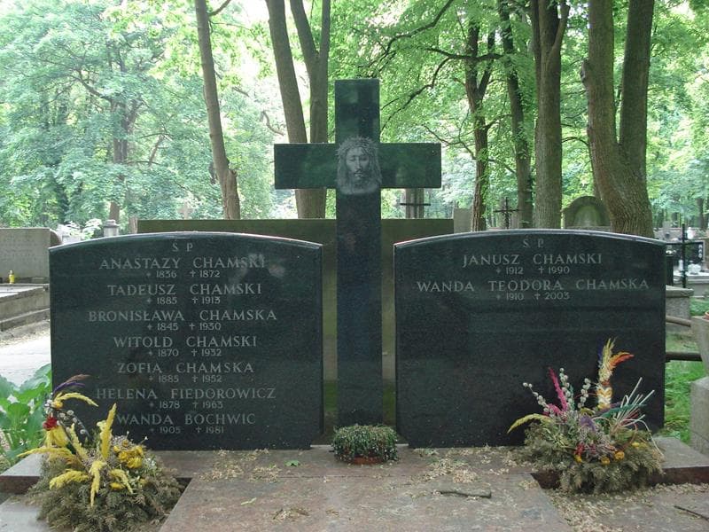 Zdjęcie grobu Witold Chamski (1)