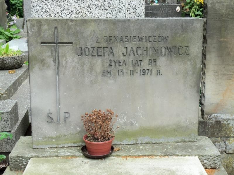 Zdjęcie grobu Józefa Jachimowicz (2)