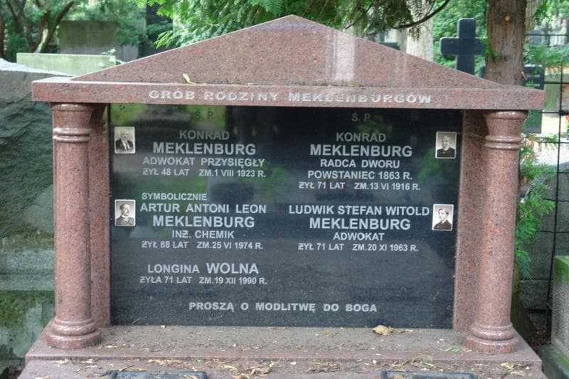 Zdjęcie grobu Longina Wolna (2)