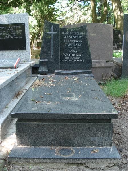 Zdjęcie grobu: Maria Jasińska