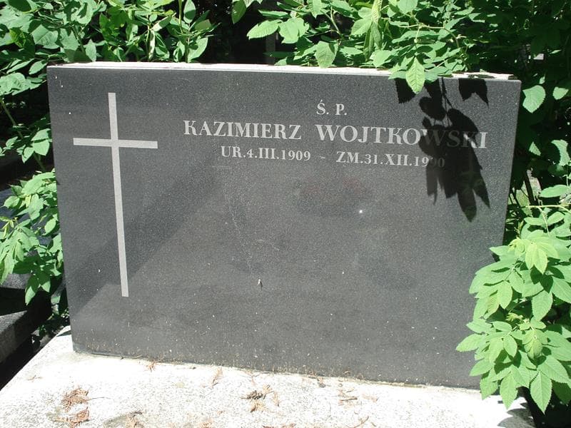 Zdjęcie grobu Kazimierz Wojtkowski (1)