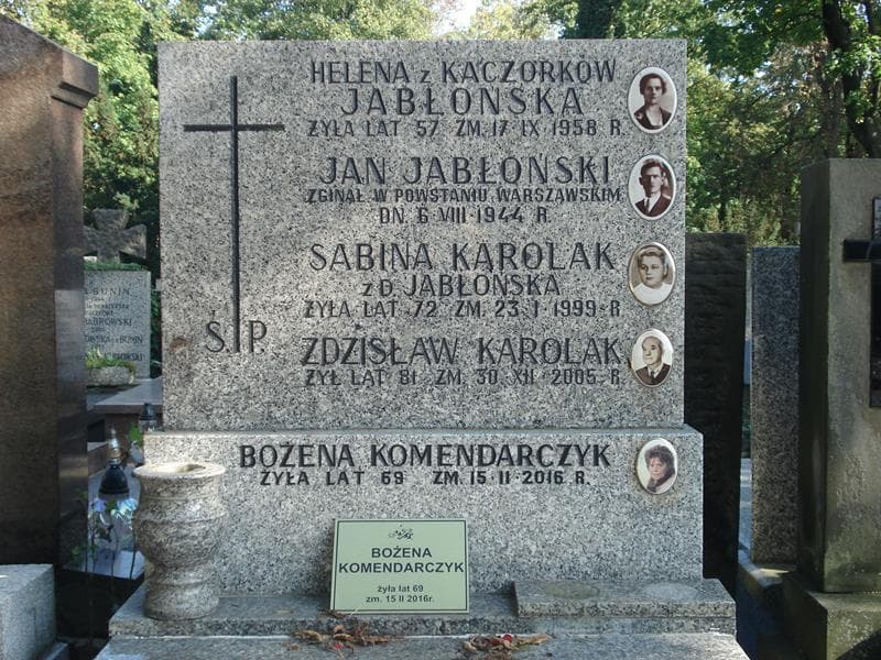 Zdjęcie grobu Jan Jabłoński (2)