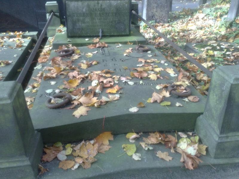 Zdjęcie grobu Jakób De Verbno Łaszczyński (2)