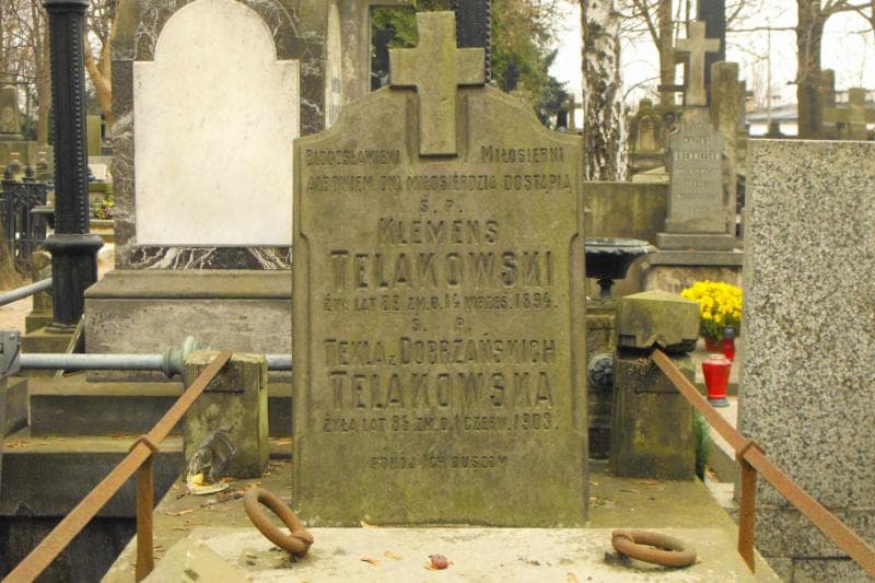 Zdjęcie grobu Klemens Telakowski (2)