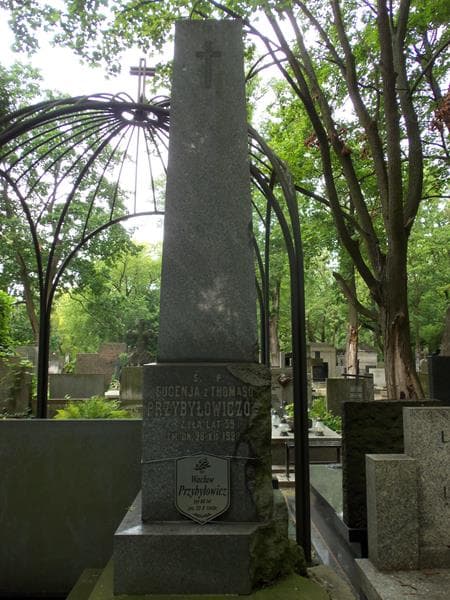 Zdjęcie grobu Eugenja Przybyłowiczowa (2)