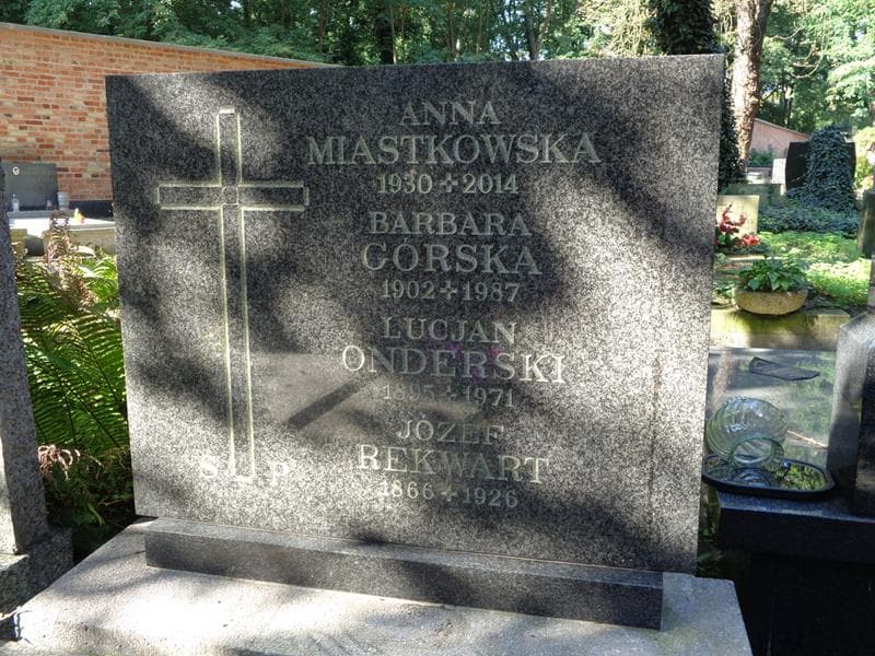 Zdjęcie grobu Lucjan Onderski (2)