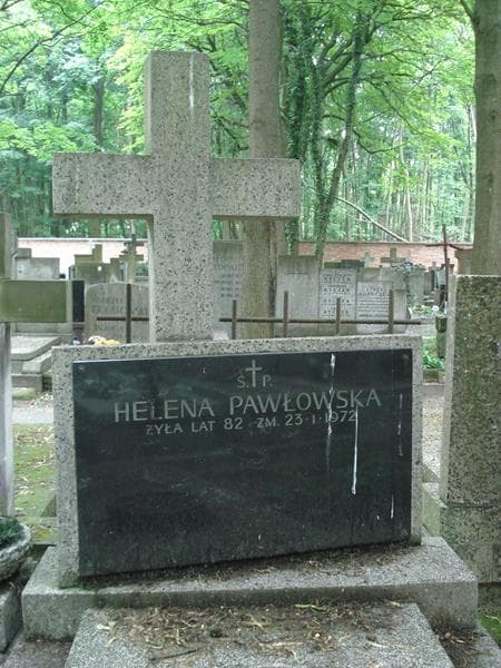 Zdjęcie grobu Helena Pawłowska (1)