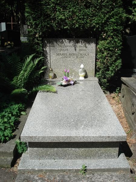Zdjęcie grobu: Maria Rosłońska
