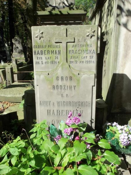 Zdjęcie grobu Fabian Feliks Haberman (2)