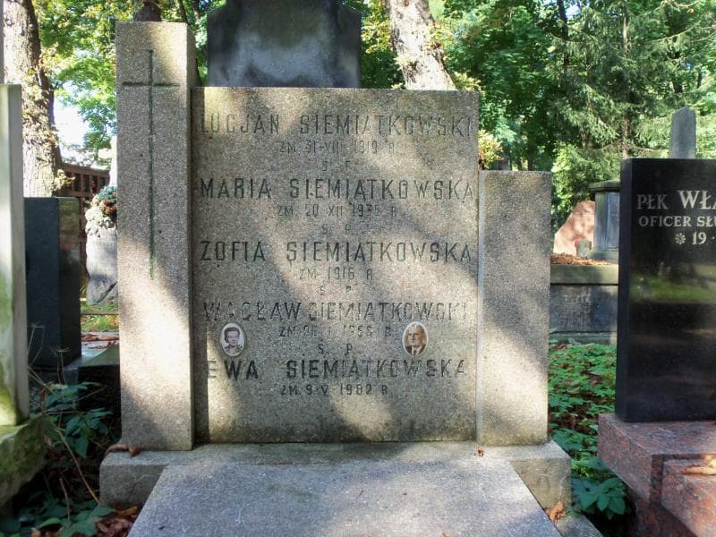 Zdjęcie grobu Lucjan Siemiątkowski (2)