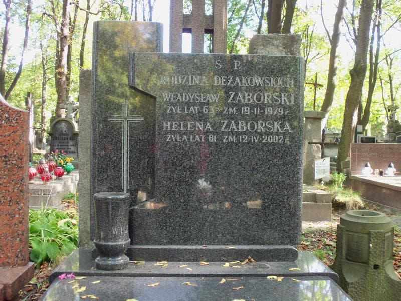 Zdjęcie grobu Helena Zaborska (2)
