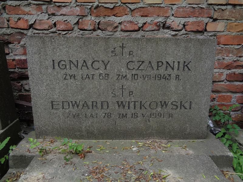 Zdjęcie grobu Ignacy Czapnik (2)