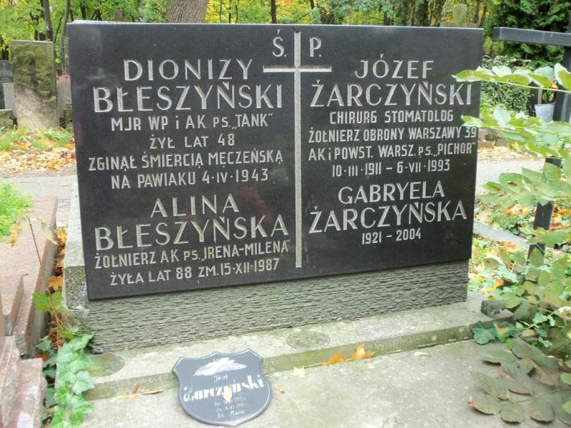 Zdjęcie grobu Dionizy Błeszyński (1)