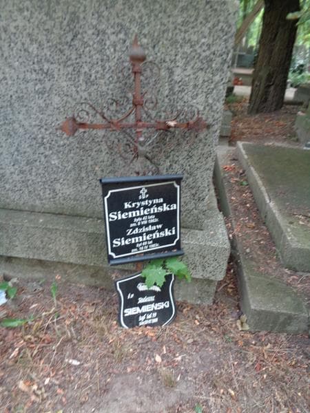 Zdjęcie grobu Zdzisław Siemieński (1)