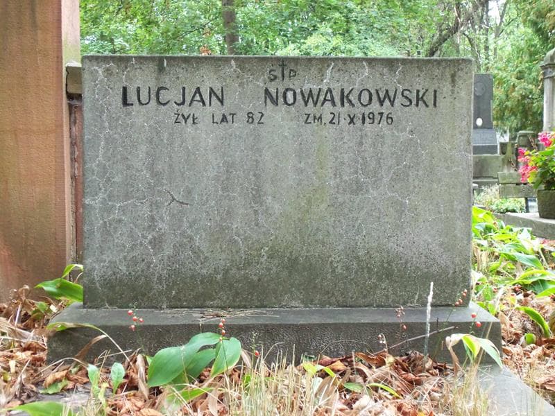 Zdjęcie grobu Lucjan Nowakowski (2)