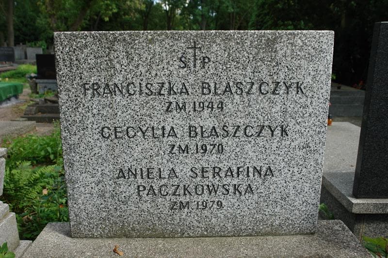 Zdjęcie grobu Franciszka Błaszczyk (2)