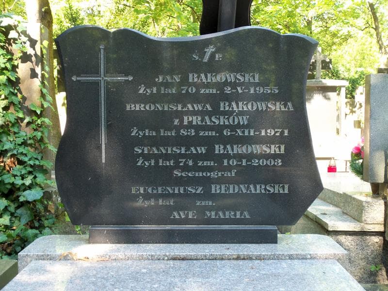 Zdjęcie grobu Bronisława Bąkowska (2)